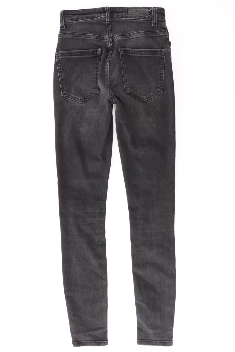 Skinny Jeans Gr. XS schwarz aus Baumwolle