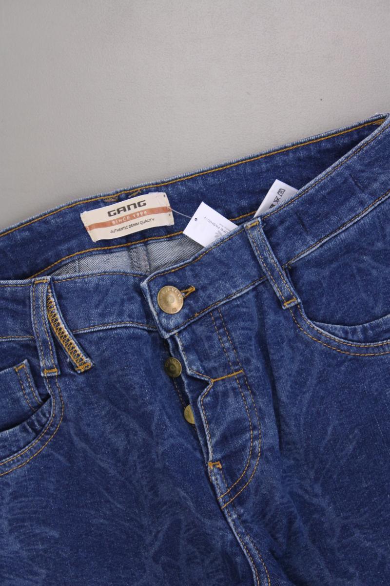 Gang Skinny Jeans Gr. W27 neuwertig Modell Gerda blau aus Baumwolle