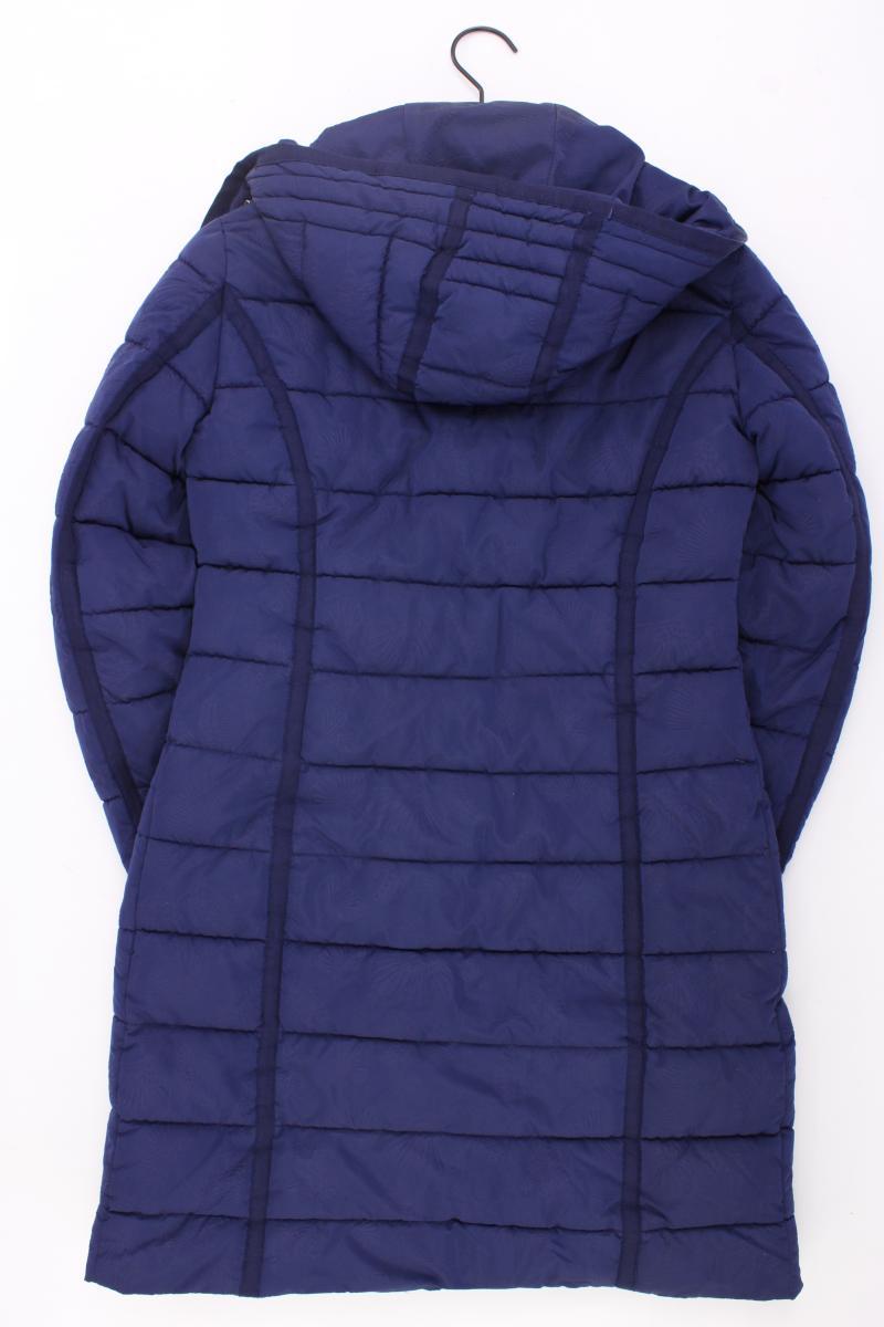 Desigual Kapuzenmantel Gr. 38 blau aus Polyester