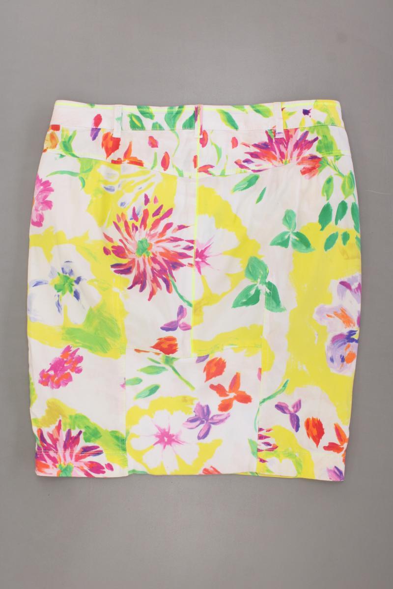 Marc Cain Rock Gr. 40 mit Blumenmuster mehrfarbig aus Baumwolle