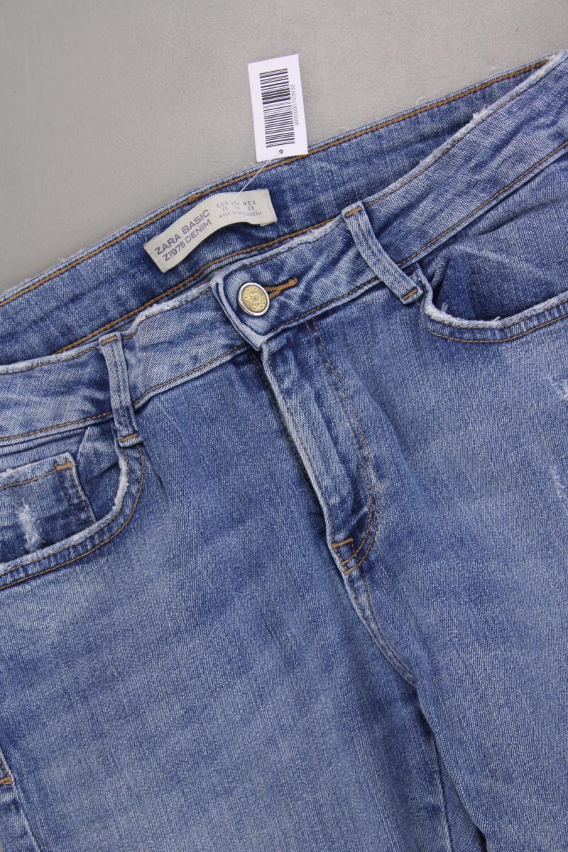 Zara Skinny Jeans Gr. 38 blau