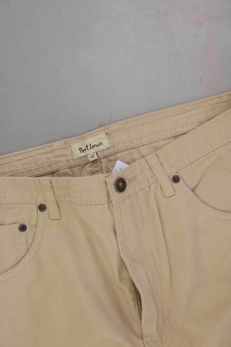Port Louis Vintage Hose für Herren Gr. 52 braun aus Baumwolle