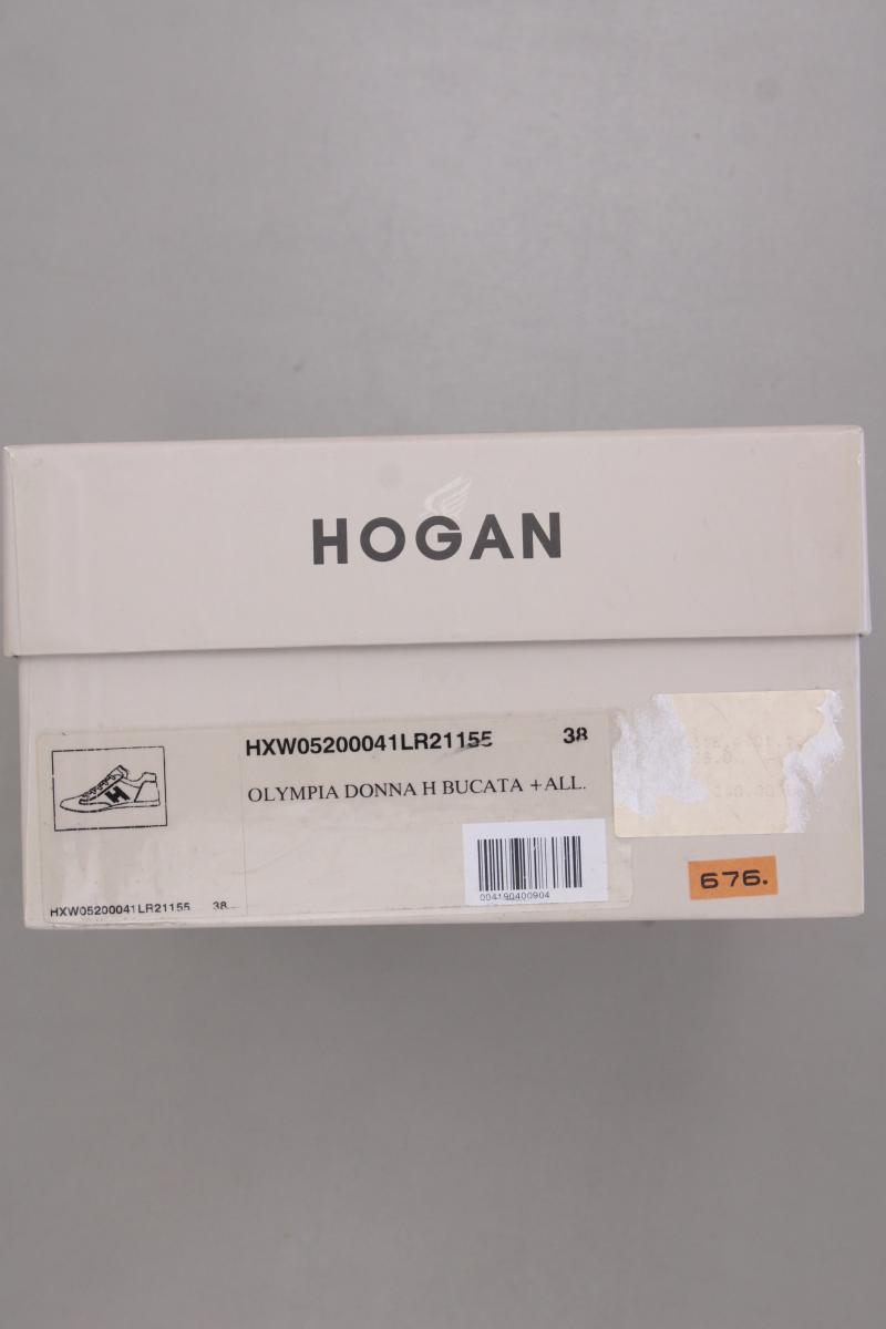 Hogan Olympia Donna Sneaker Gr. 38 grün aus Leder