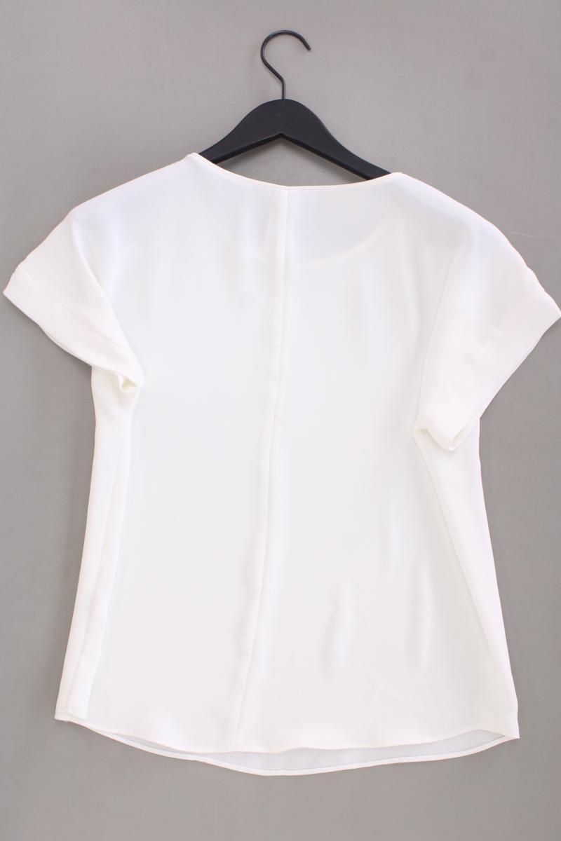 River Island Kurzarmbluse Gr. 38 neuwertig creme aus Polyester