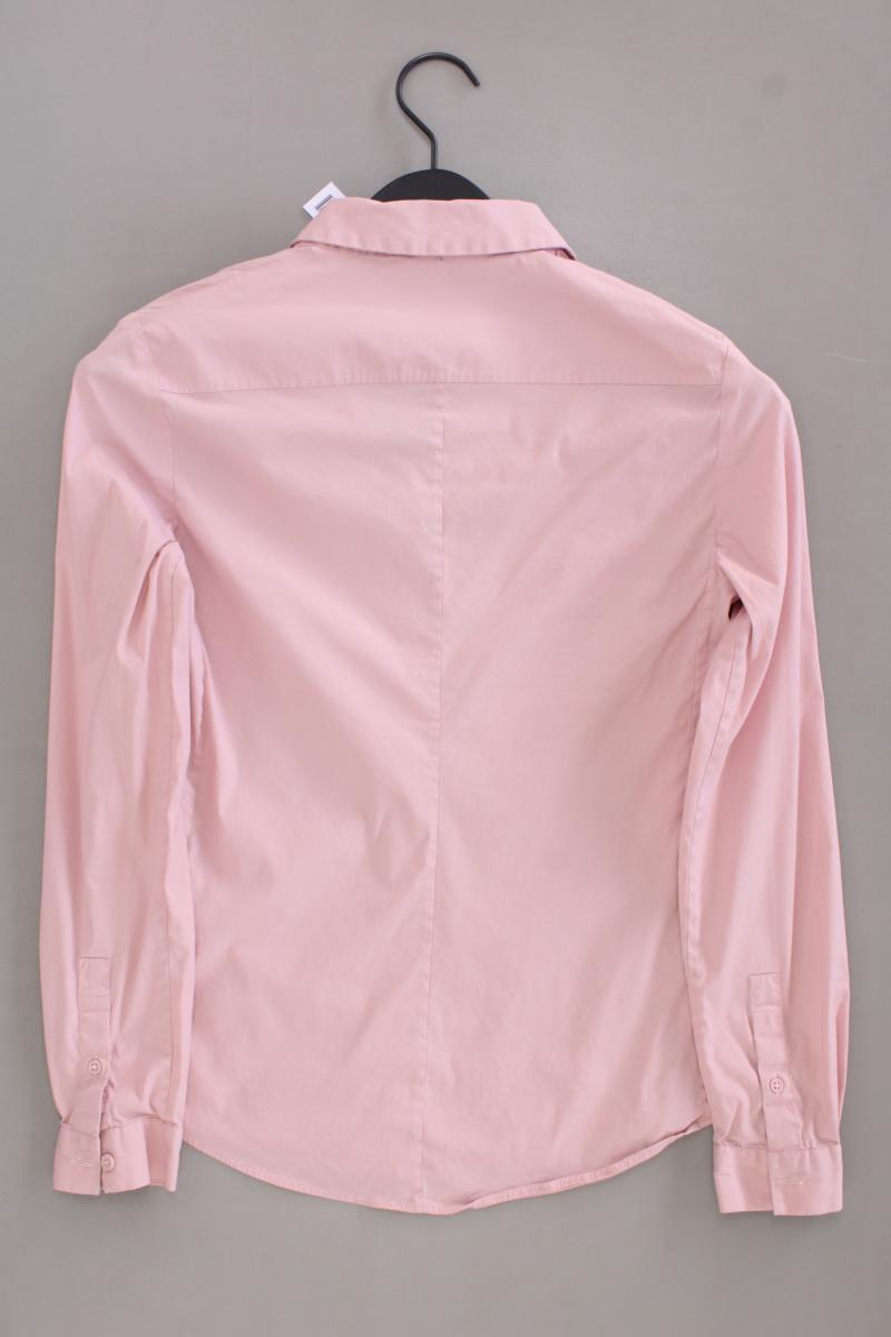 French Connection Langarmbluse Gr. XS rosa aus Baumwolle
