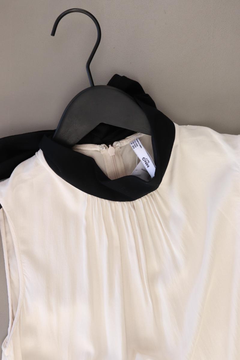 Mango Ärmellose Bluse Gr. XS creme
