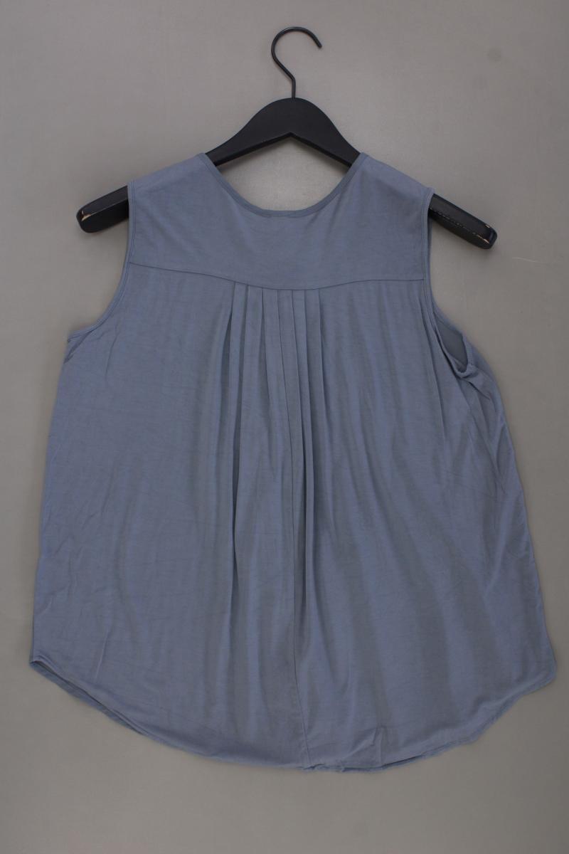 Heine Ärmellose Bluse Gr. 36 grau aus Viskose