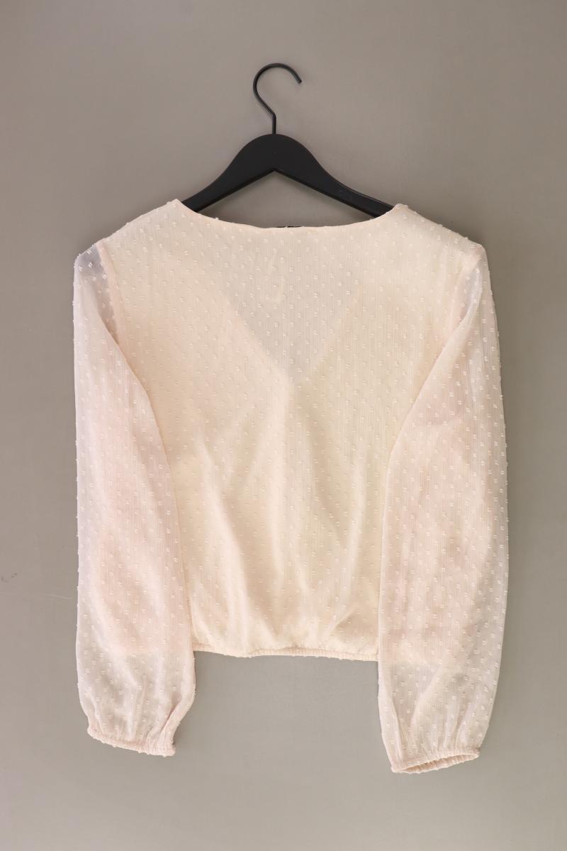 About You Langarmbluse Gr. L creme aus Polyester