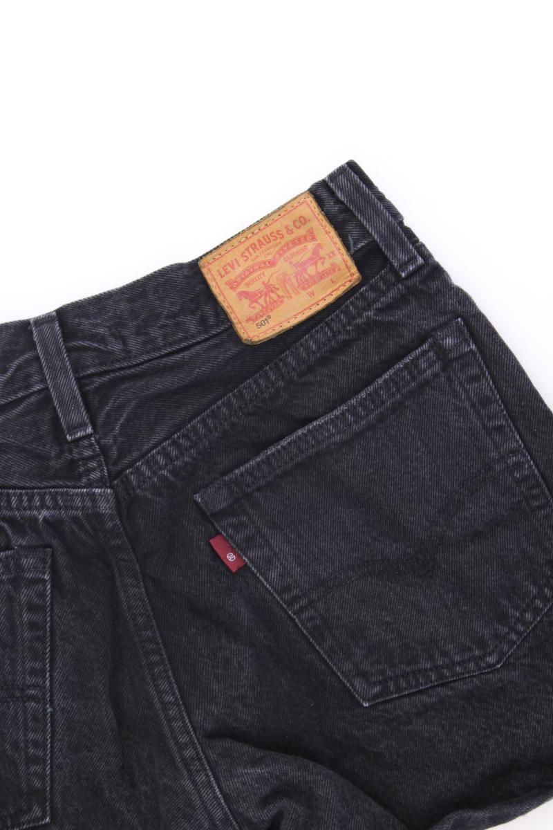 Levi's Jeansshorts Gr. W26 grau aus Baumwolle