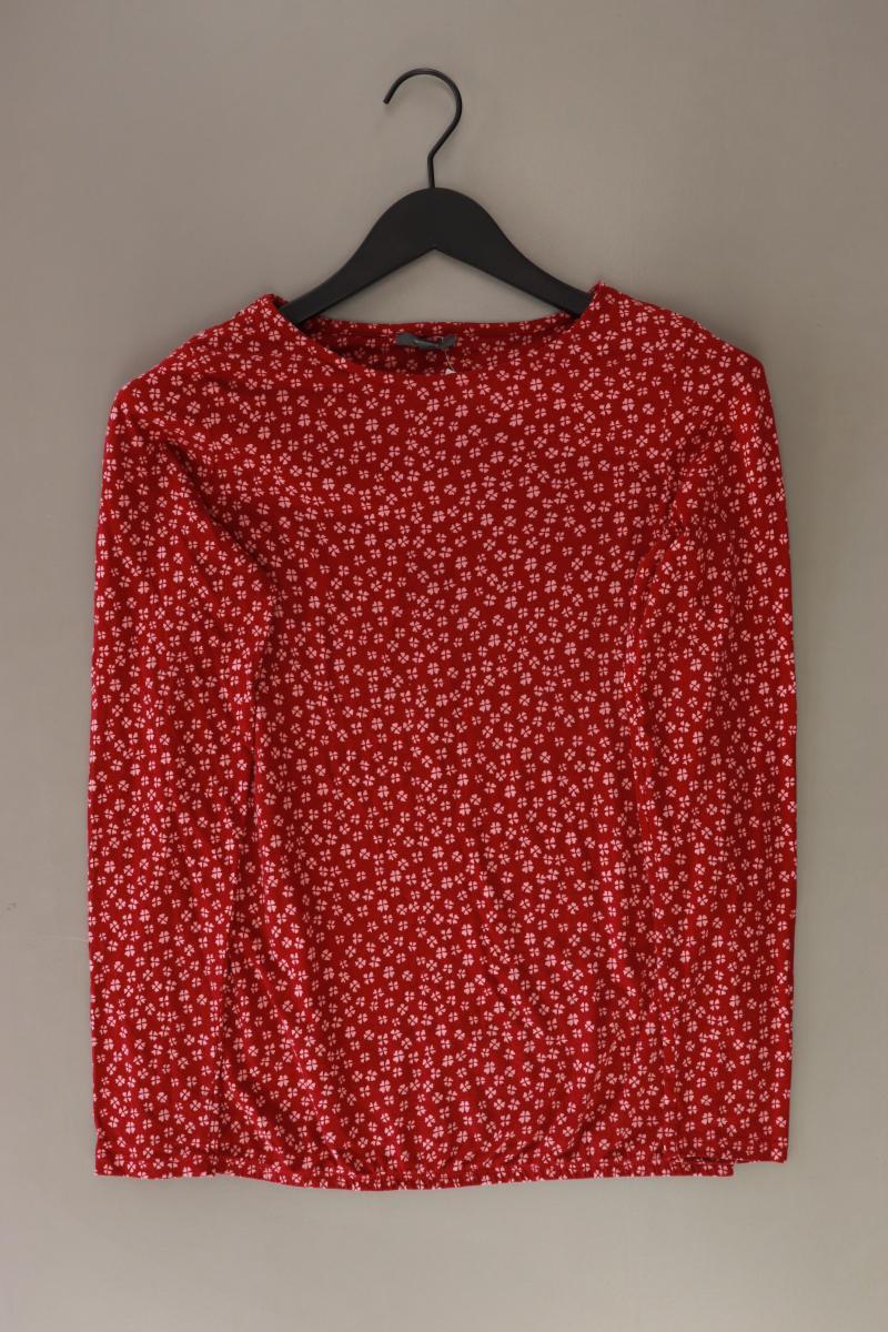 Montego Longsleeve-Shirt Gr. M Langarm rot aus Baumwolle