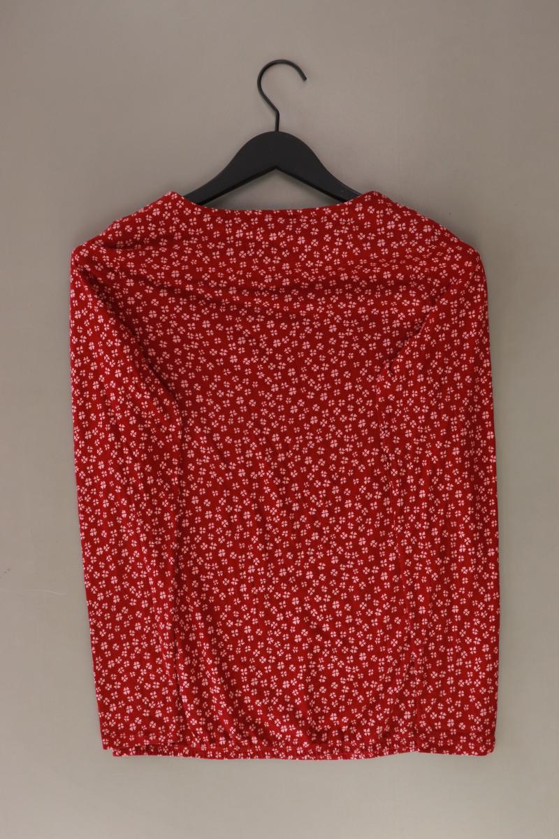 Montego Longsleeve-Shirt Gr. M Langarm rot aus Baumwolle