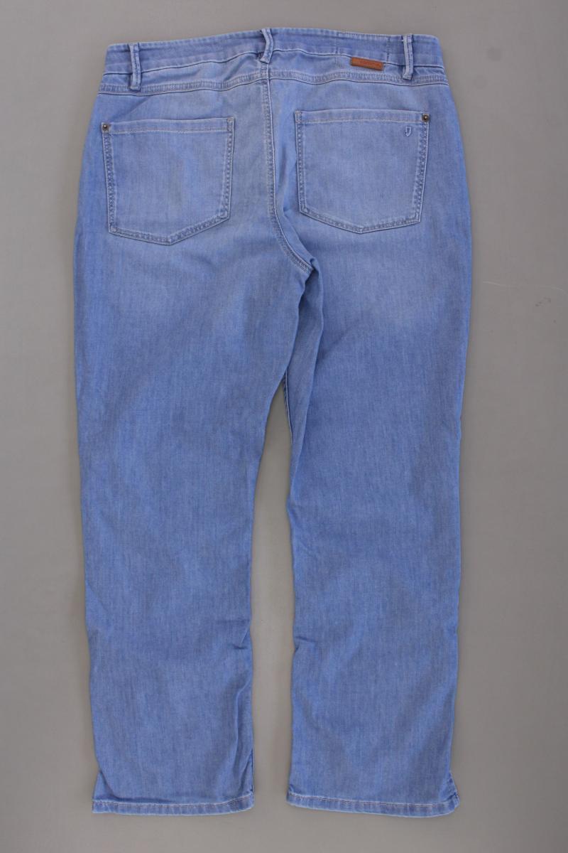 comma, Straight Jeans Gr. 40 blau aus Polyester