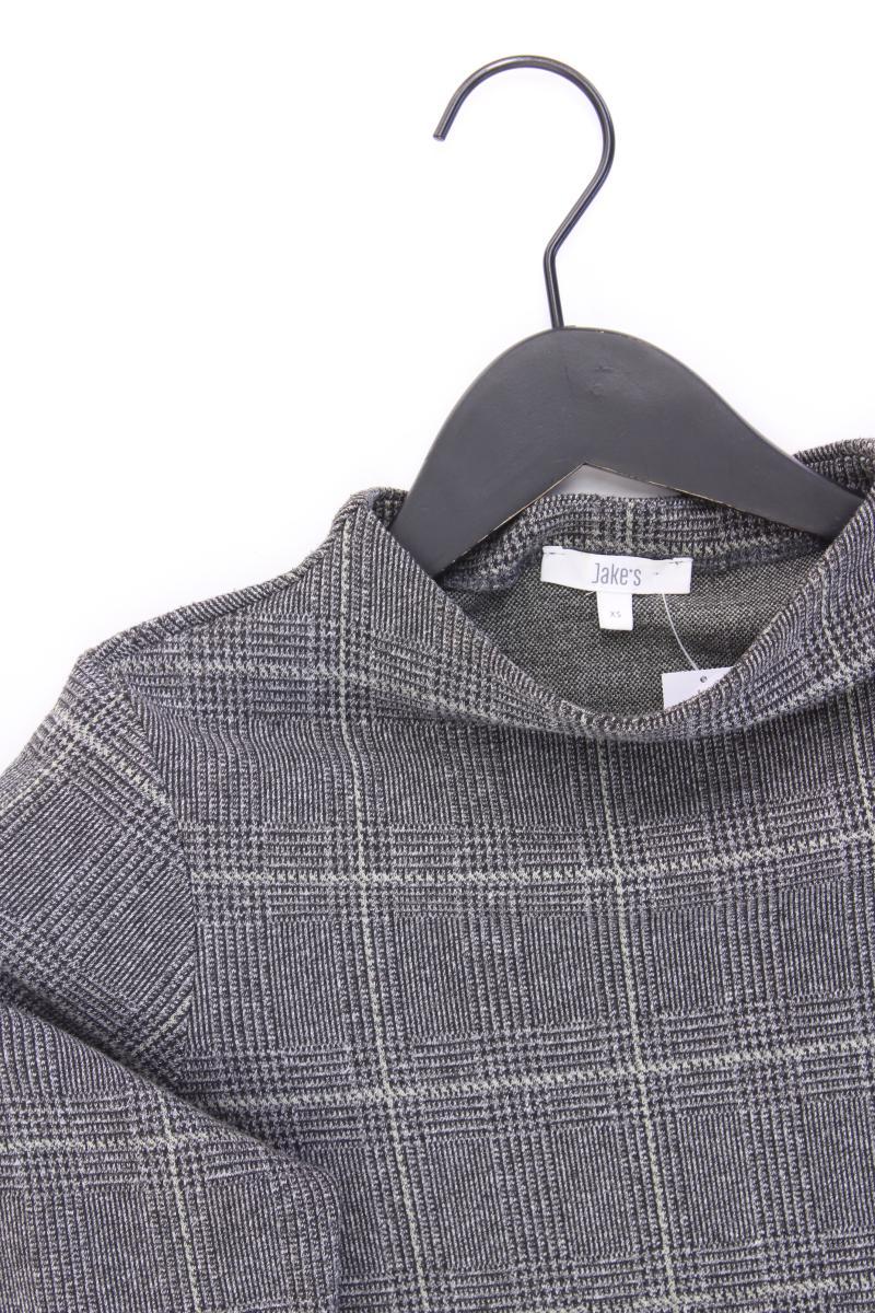 Jake*s Feinstrickpullover Gr. XS hahnentritt grau