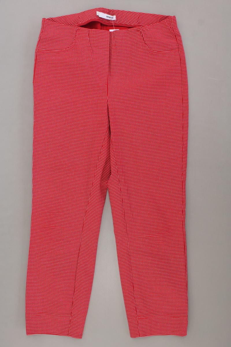 Stehmann 7/8 Hose Gr. 36 gepunktet rot
