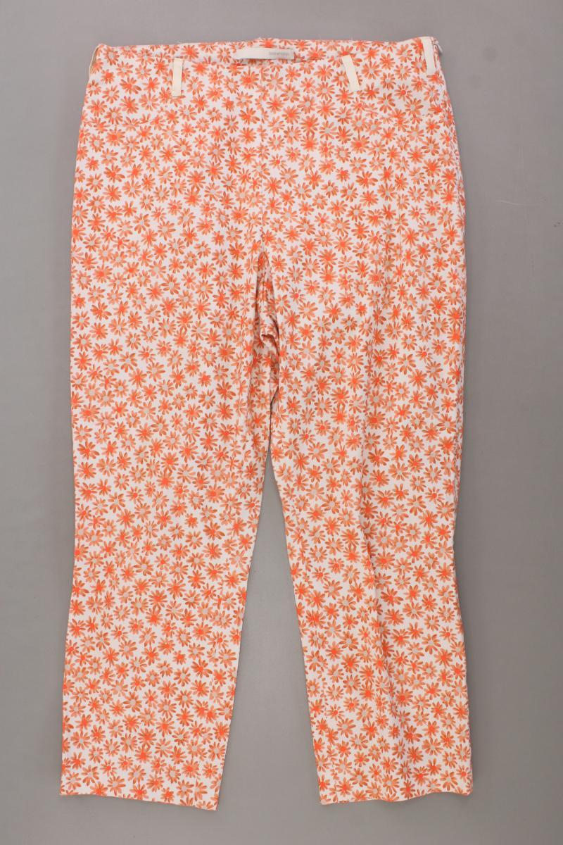 Stehmann 7/8 Hose Gr. 38 mit Blumenmuster orange