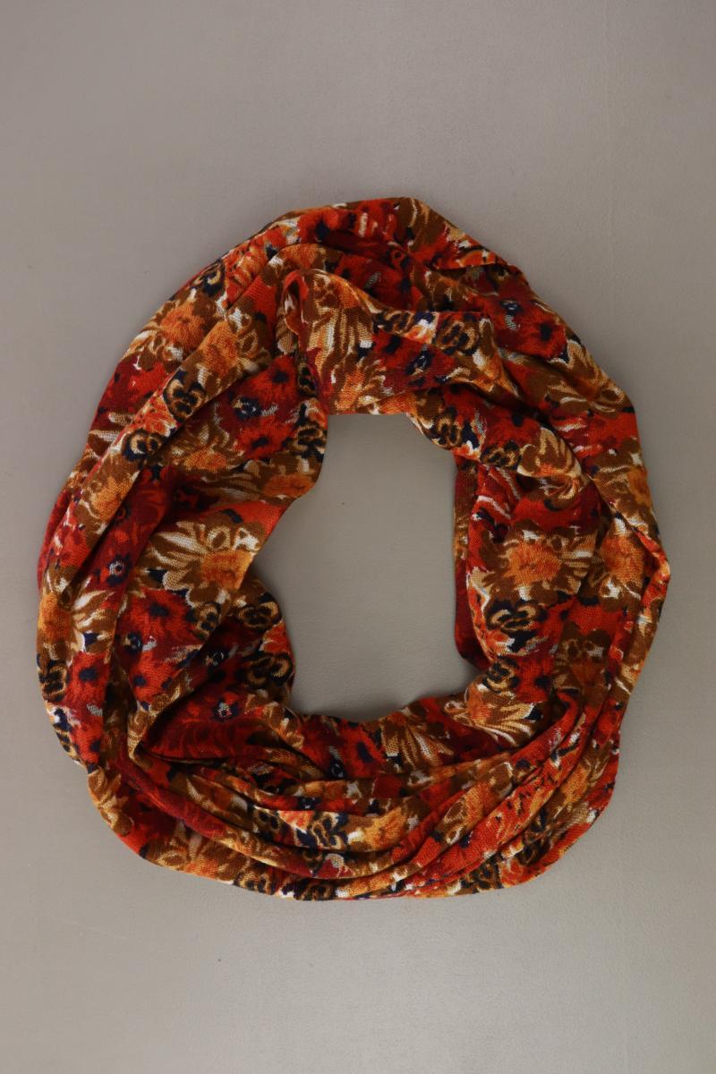 Tuch mit Blumenmuster orange