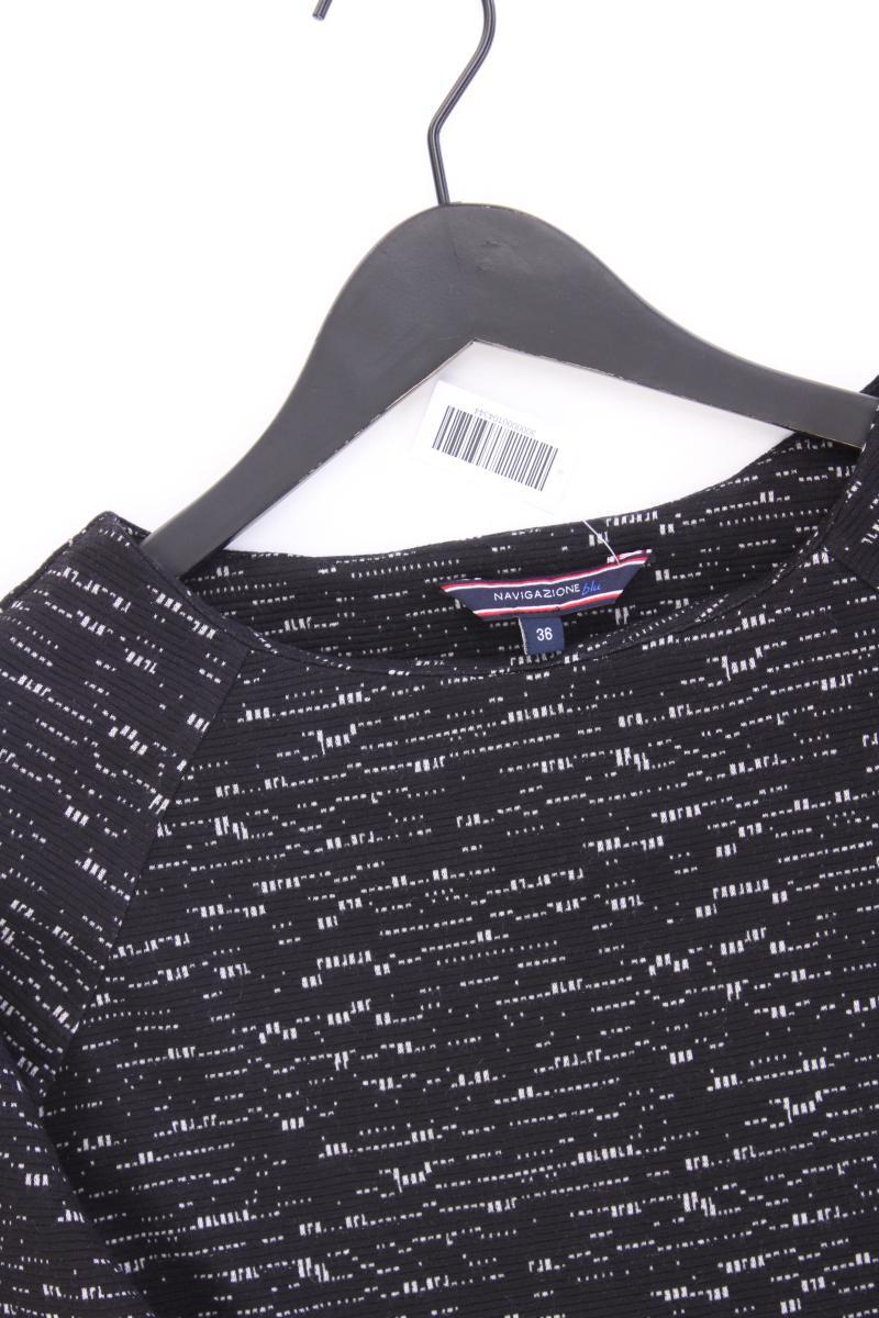 Navigazione Feinstrickpullover Gr. 36 neuwertig schwarz aus Polyester