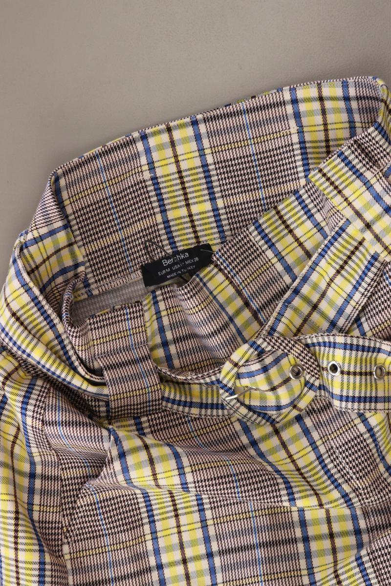 Bershka Rock Gr. M hahnentritt neuwertig gelb aus Polyester
