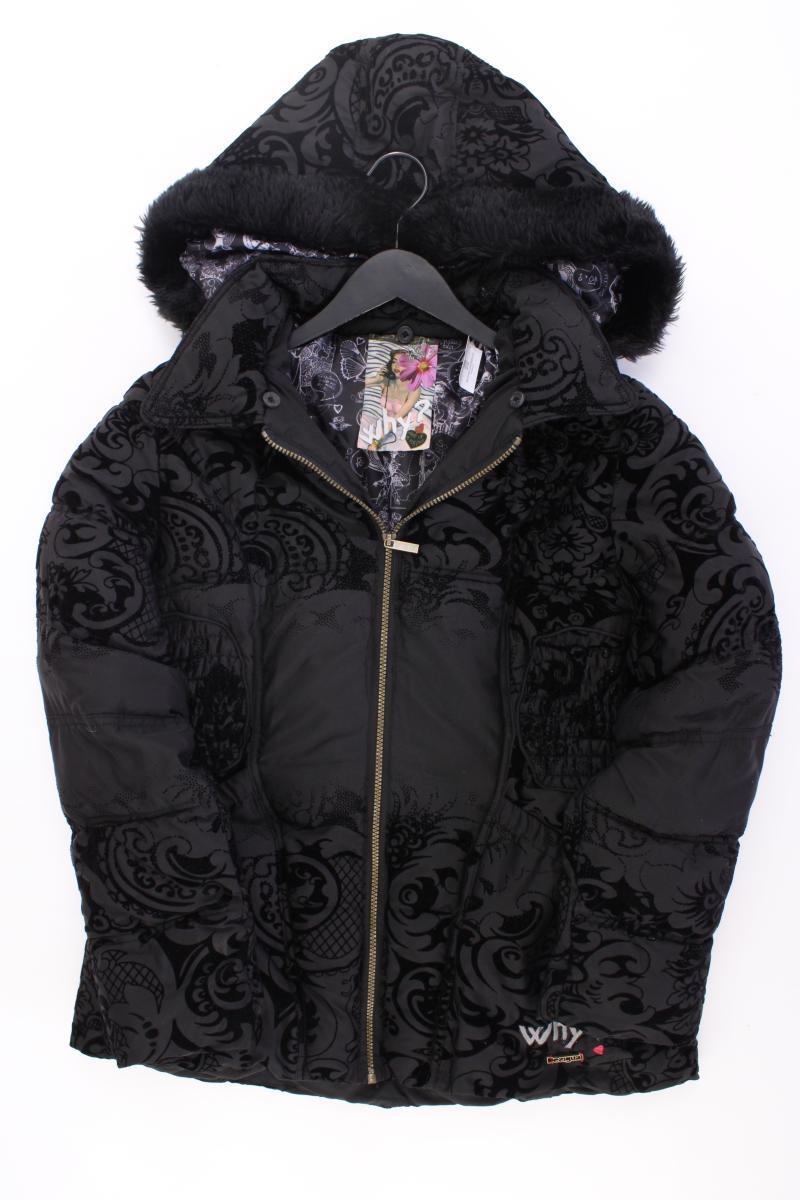 Desigual Kapuzenjacke Gr. 42 schwarz