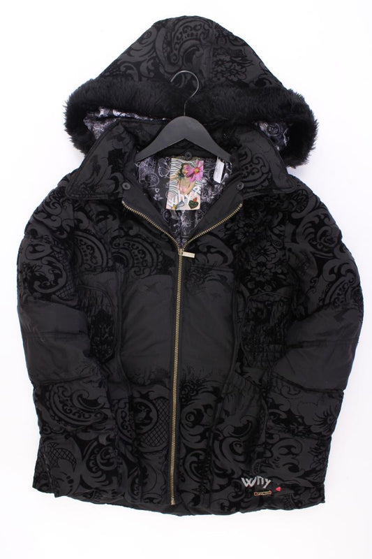 Desigual Kapuzenjacke Gr. 42 schwarz