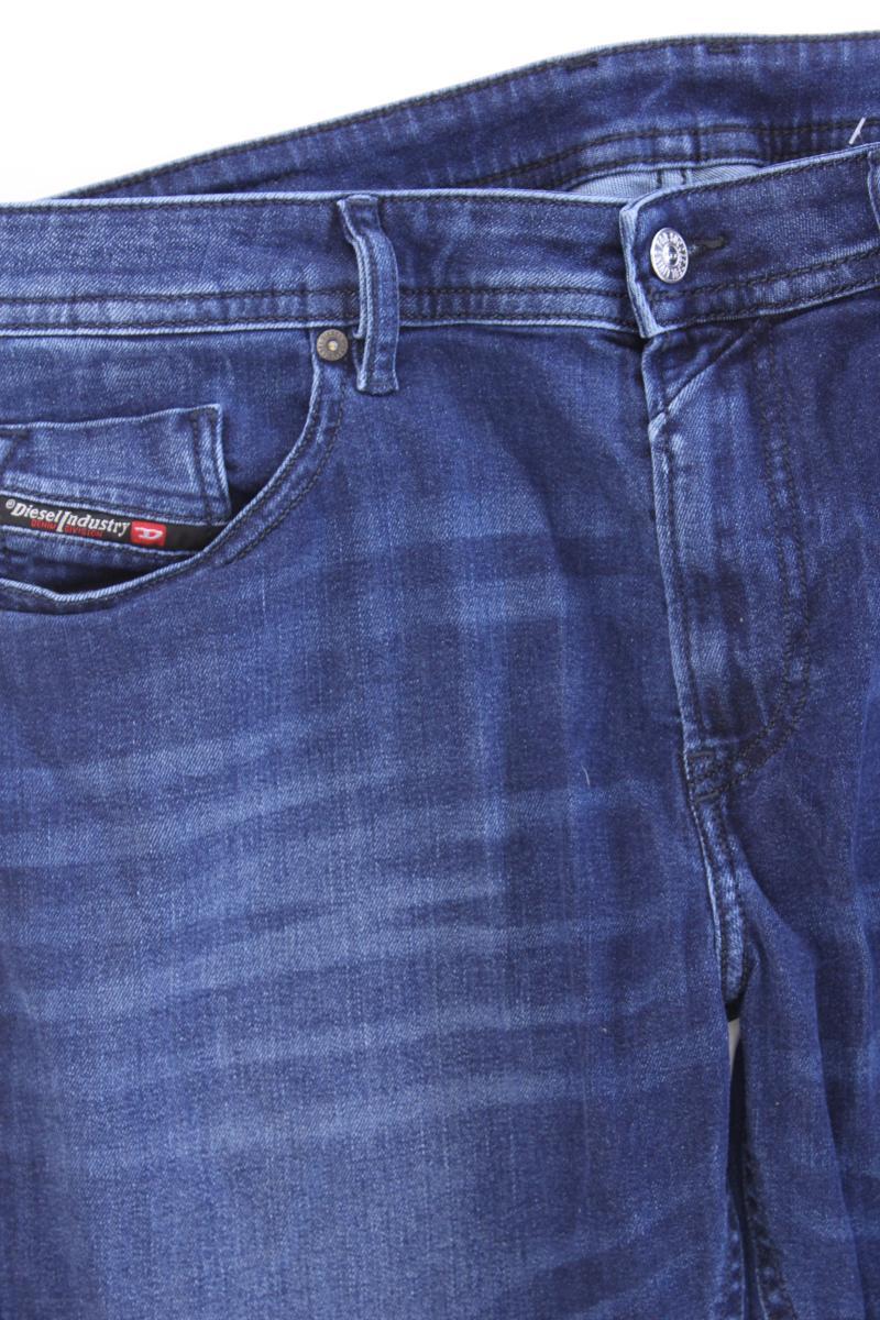 Diesel Straight Jeans für Herren Gr. W34/L32 blau aus Baumwolle