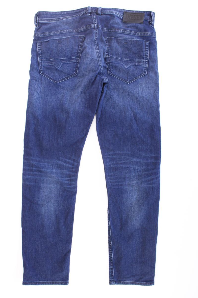 Diesel Straight Jeans für Herren Gr. W34/L32 blau aus Baumwolle