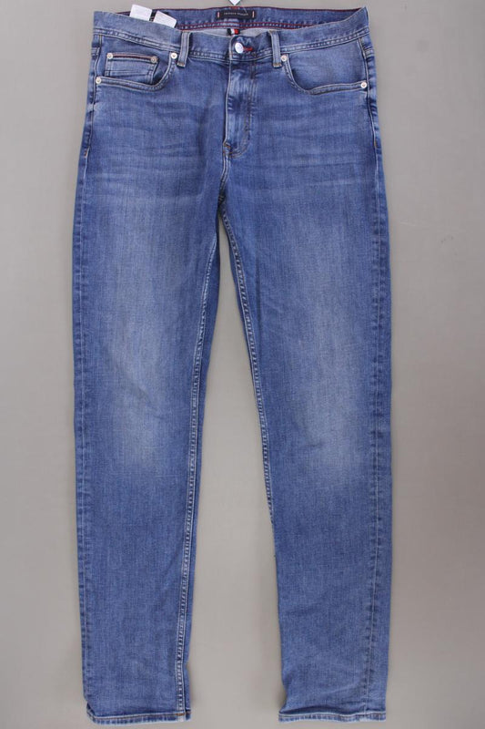 Tommy Hilfiger Straight Jeans für Herren Gr. W34/L34 Modell Tapered Fit blau