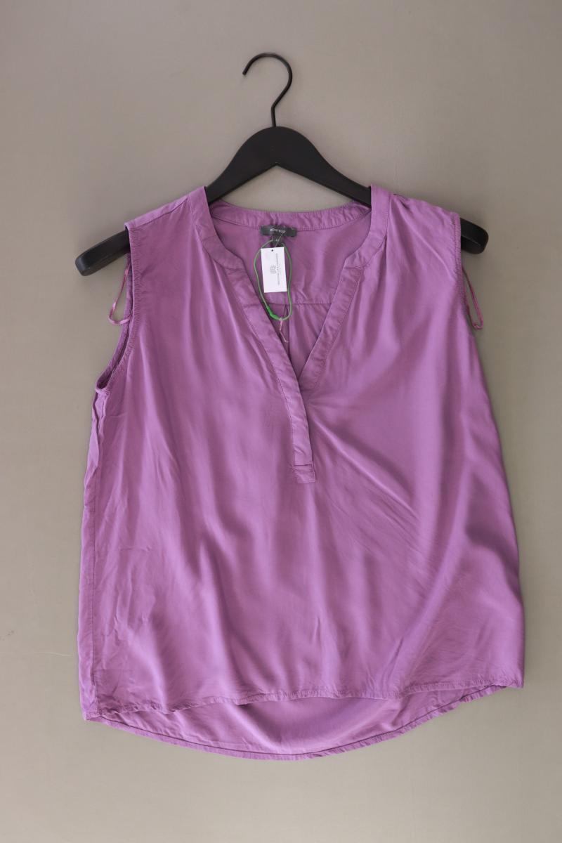 Second Hand Outfit Größe L mit Montego Ärmellose Bluse in Gr. 42 und Halskette