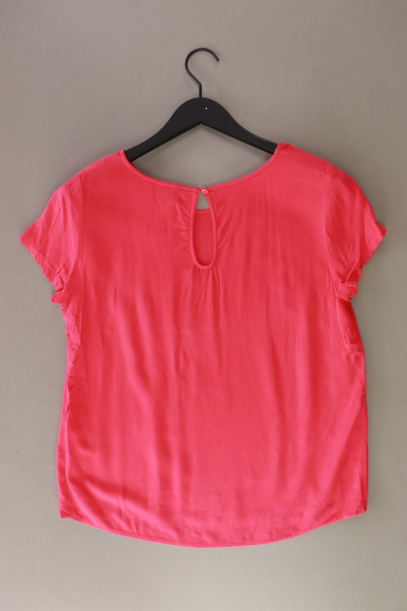 Only Kurzarmbluse Gr. 38 pink aus Viskose