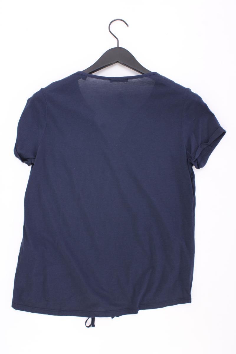 Opus Bluse Modell Faleria Gr. 38 Kurzarm blau aus Viskose