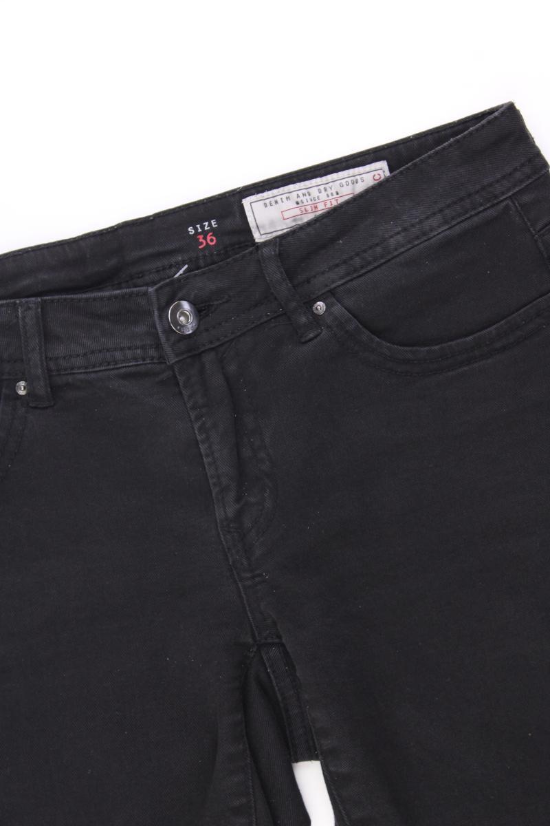 edc by Esprit Jeansshorts Gr. 36 schwarz