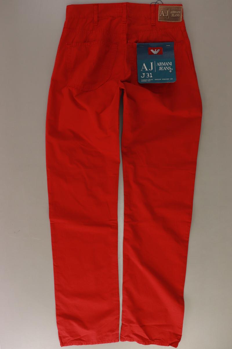 Armani Jeans Regular Jeans Gr. W30 neu mit Etikett rot aus Baumwolle