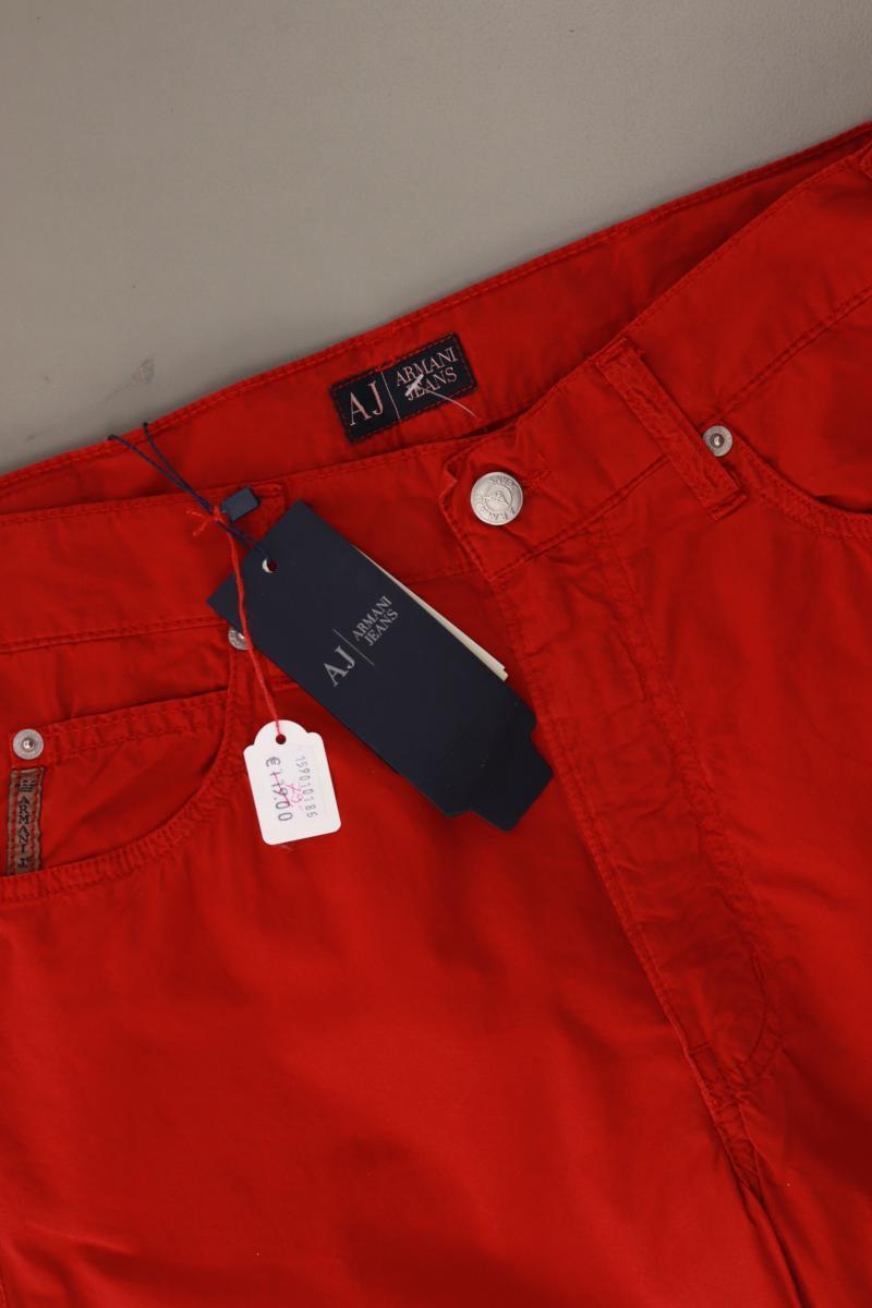 Armani Jeans Regular Jeans Gr. W30 neu mit Etikett rot aus Baumwolle
