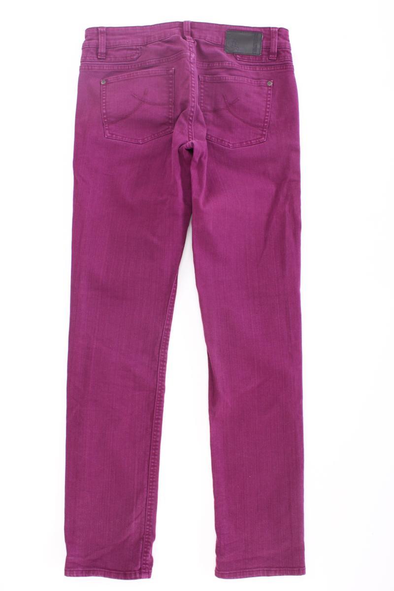 s.Oliver Skinny Jeans Gr. 38/L32 lila aus Baumwolle