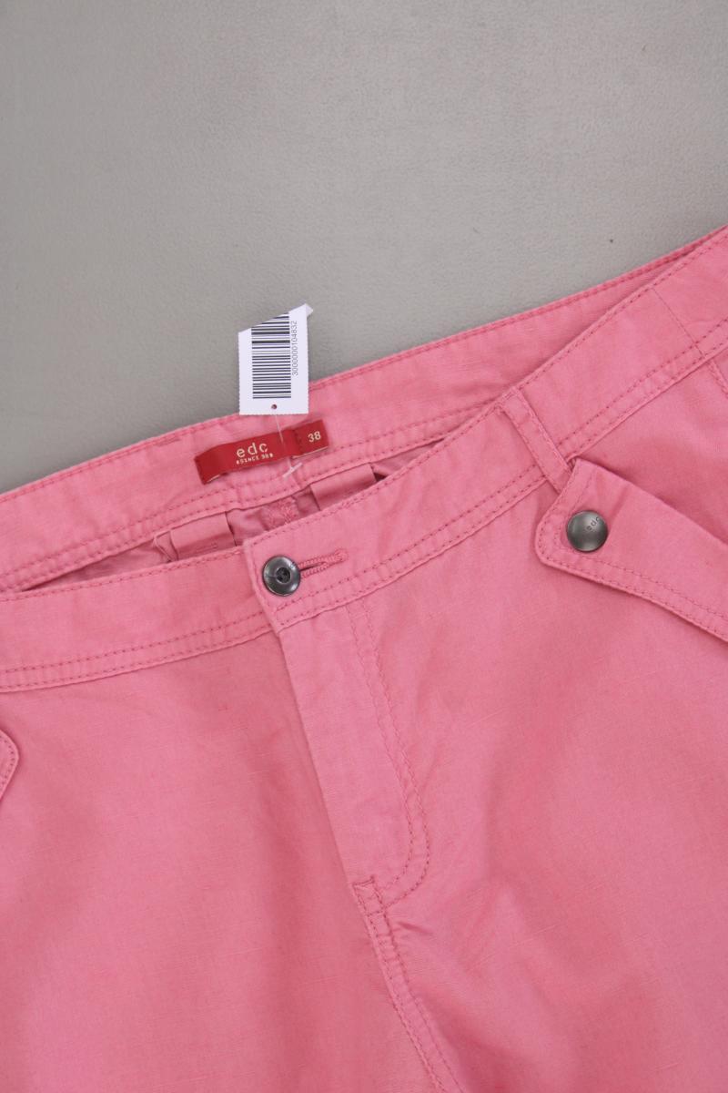 edc by Esprit 3/4 Hose Gr. 38 rosa aus Baumwolle
