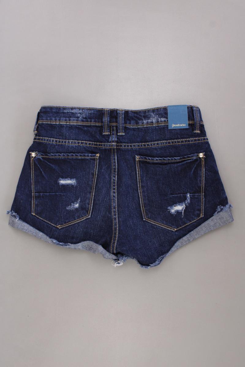 Stradivarius Jeansshorts Gr. 32 blau