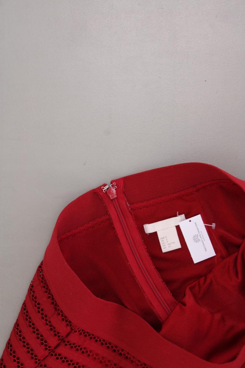 H&M Trapezrock Gr. S rot