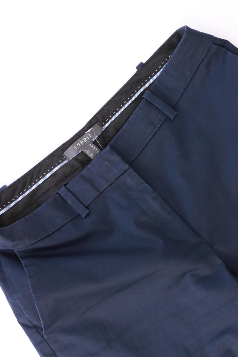 Esprit Hose Gr. 36 blau aus Baumwolle