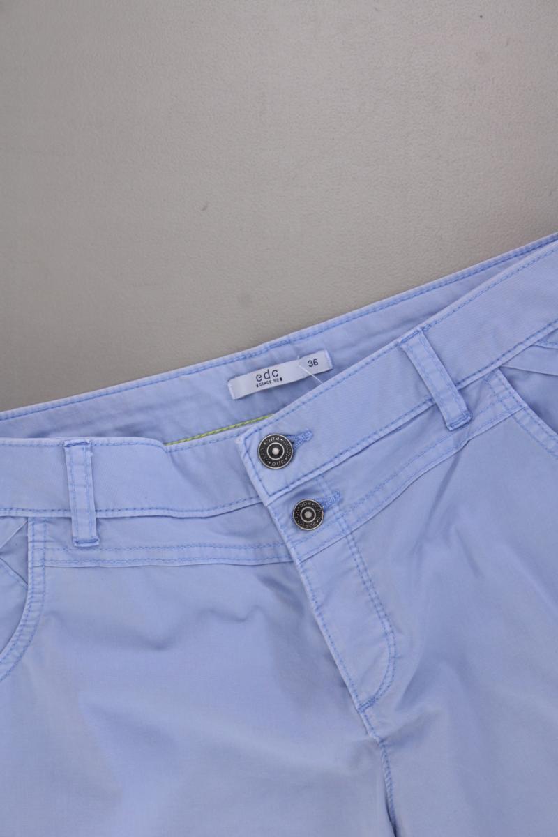 edc by Esprit Shorts Gr. 36 blau aus Baumwolle