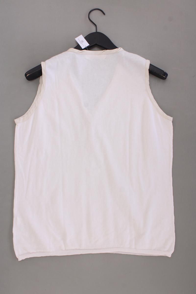 Luisa Cerano Classic Top Gr. 44 creme aus Baumwolle