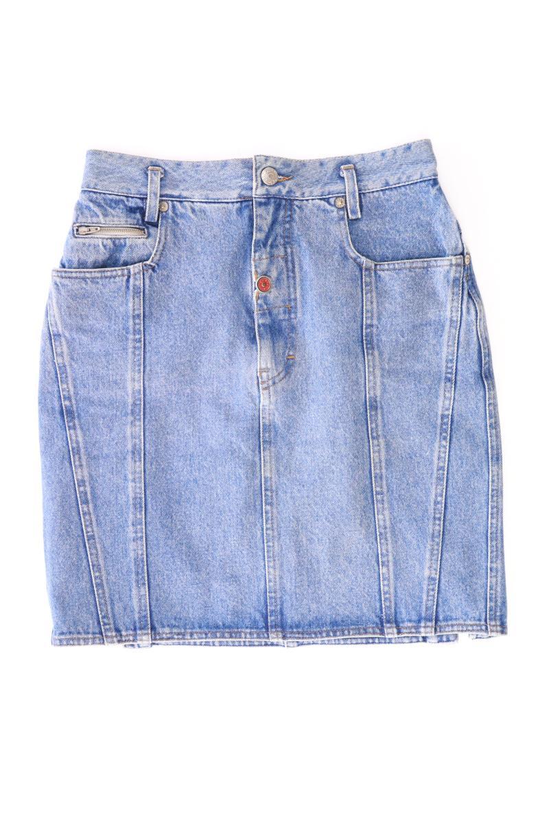 Red Button Jeansrock Gr. XS blau aus Baumwolle