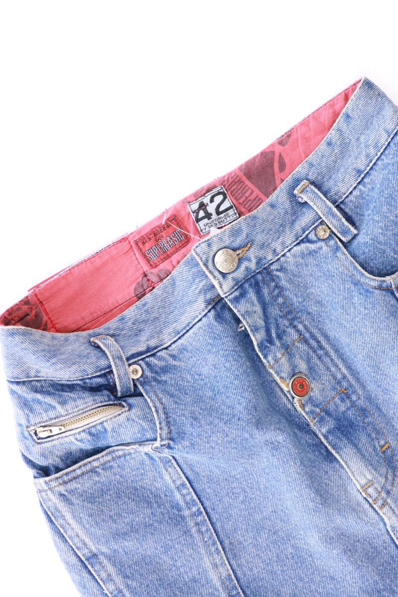 Red Button Jeansrock Gr. XS blau aus Baumwolle