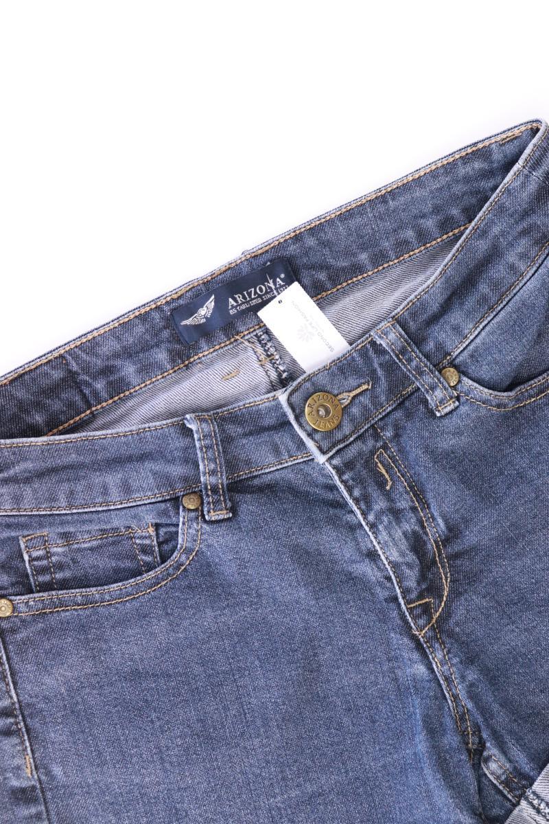 Arizona Jeansshorts Gr. 36 blau aus Baumwolle