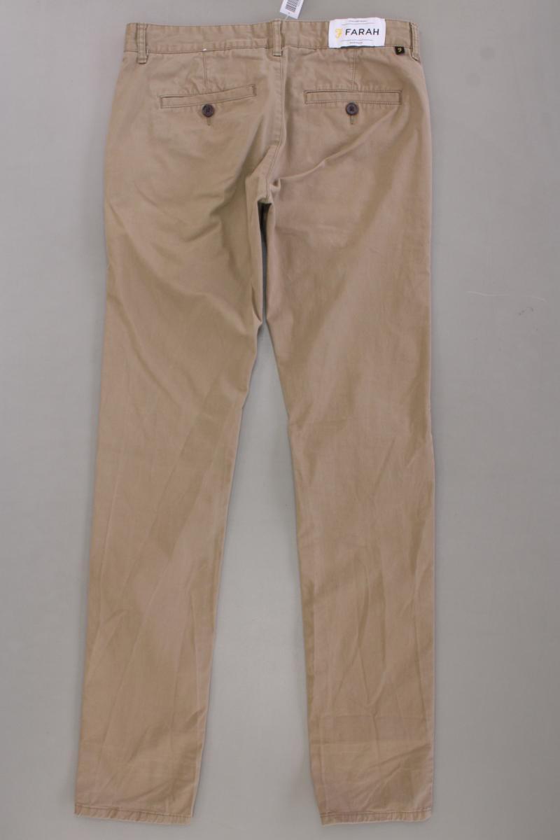 Farah Chinohose Gr. W29/L32 braun aus Baumwolle