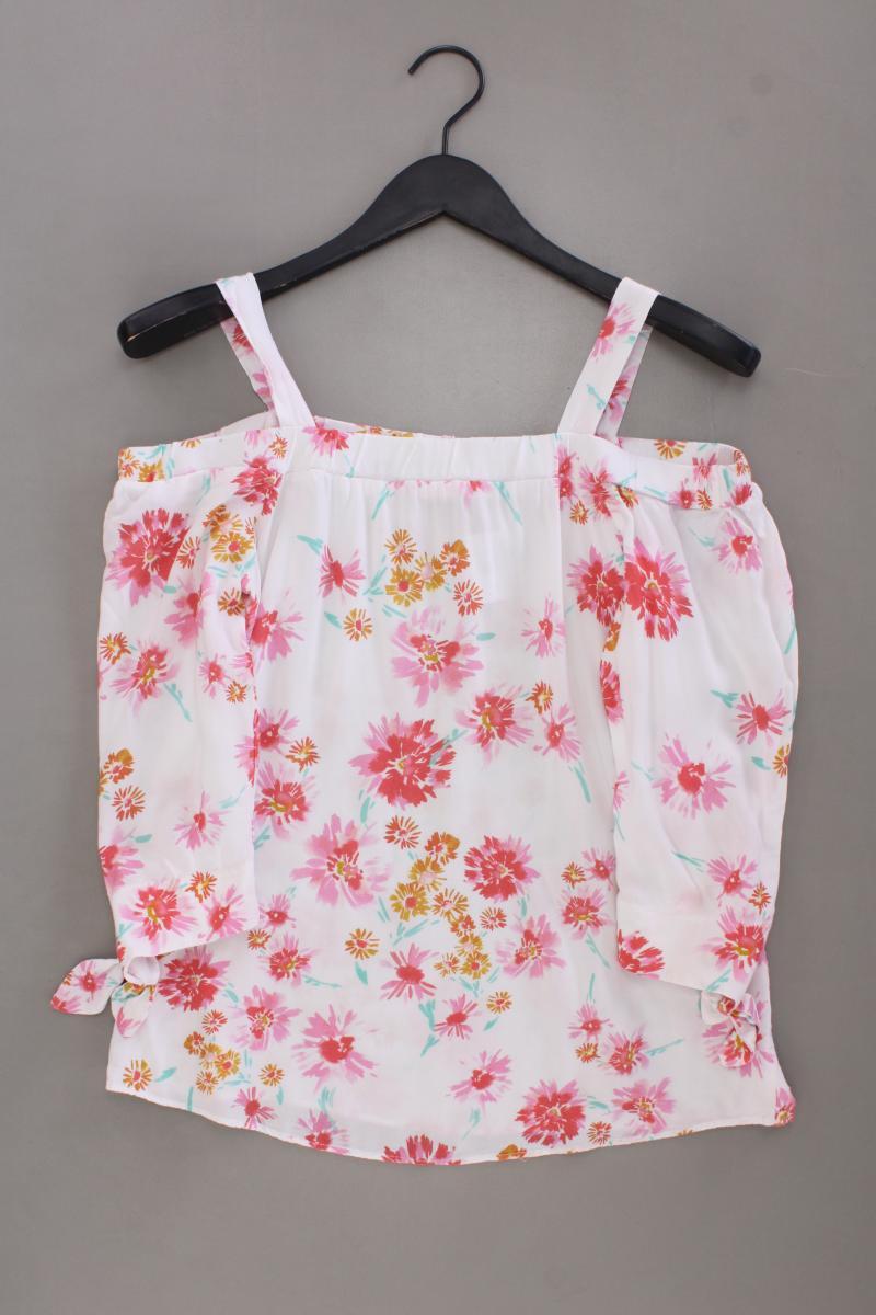 edc by Esprit Classic Bluse Gr. S mit Blumenmuster 3/4 Ärmel rosa
