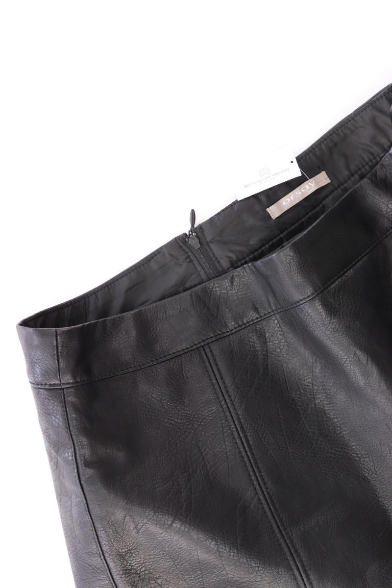 Orsay Kunstlederrock Gr. 38 schwarz aus Polyurethan