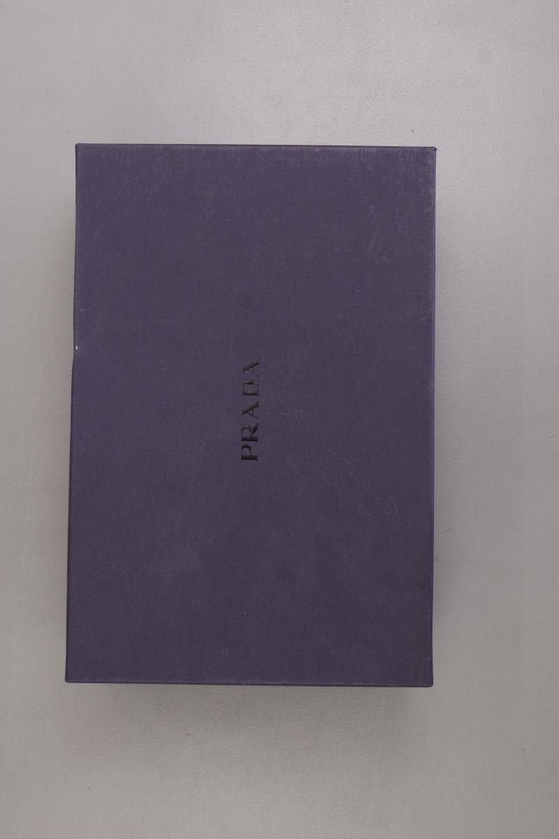 Prada Sandaletten Calzatura Donna Capretto Nappa Gr. 38 braun aus Leder