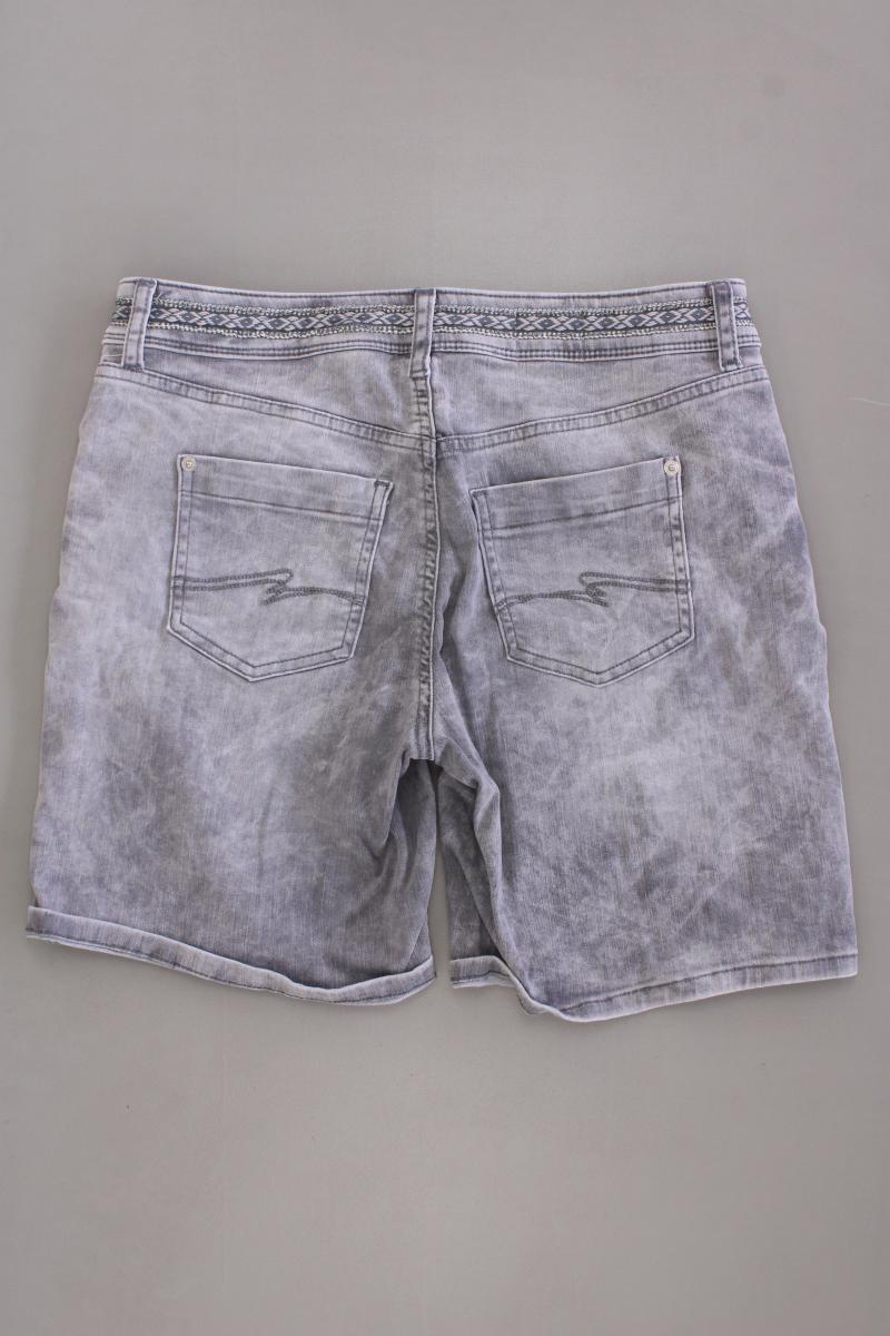 Street One Jeansshorts Gr. W28 grau aus Baumwolle