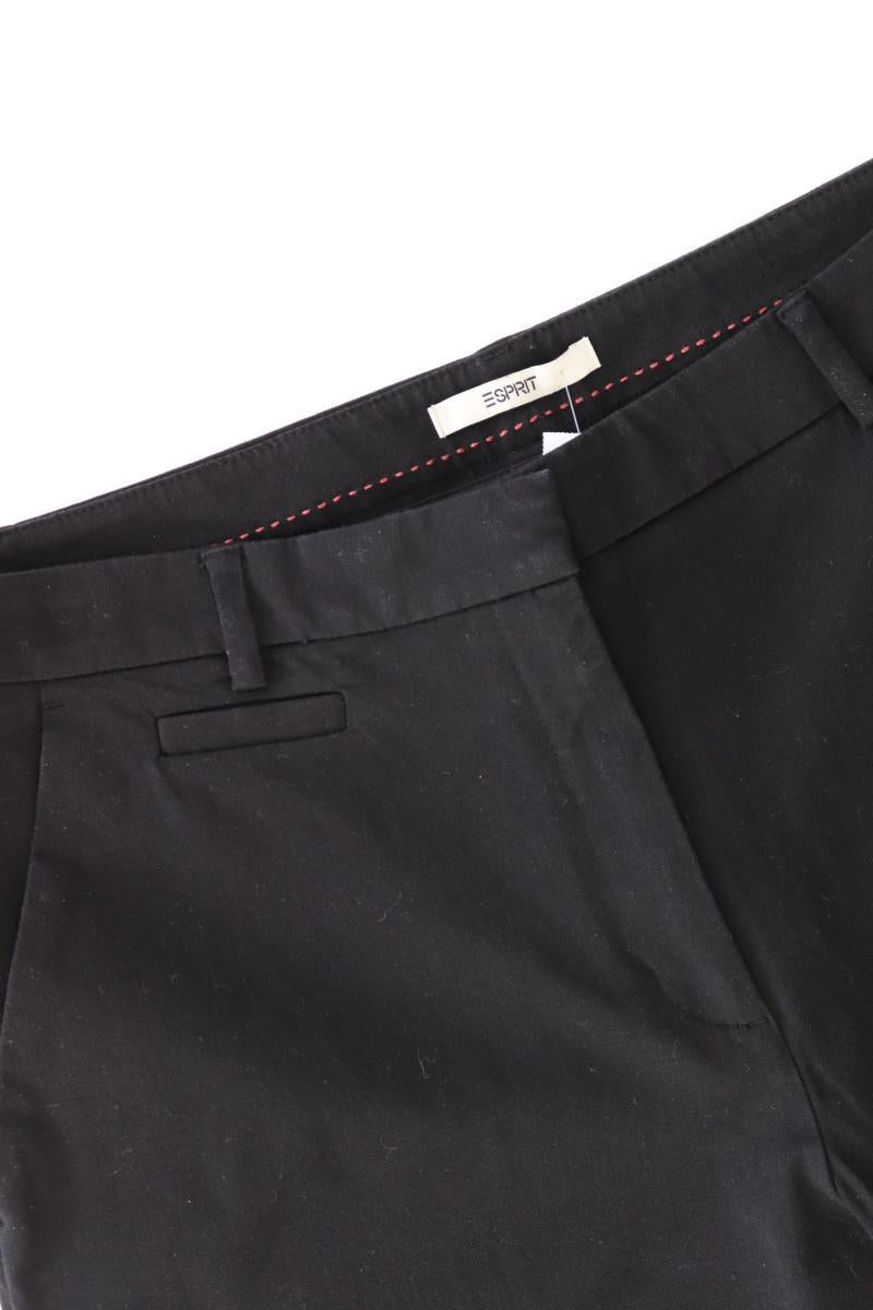Esprit Hose Gr. 42 schwarz aus Baumwolle