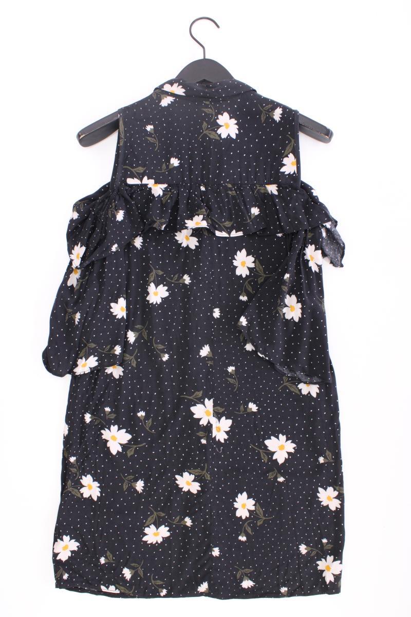 C&A Kleid Gr. 36 mit Blumenmuster neu mit Etikett 3/4 Ärmel grau aus Viskose